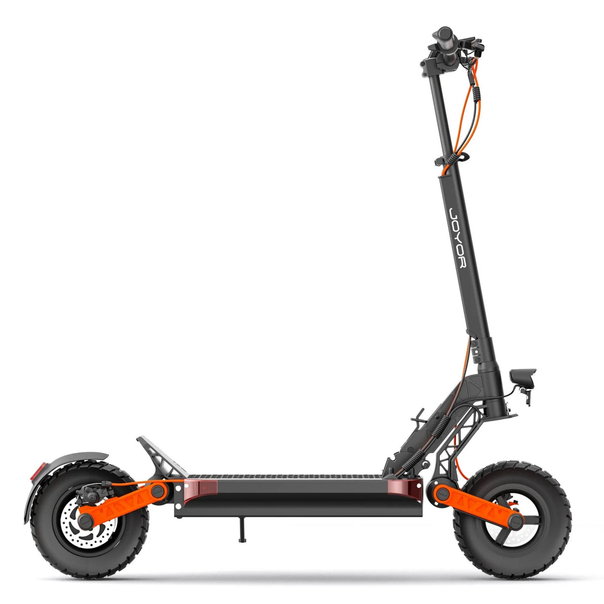 JOYOR S8 Foldable Electric Scooter - 600W Motor 48V26AH Battery 10 Inch Tires - Black