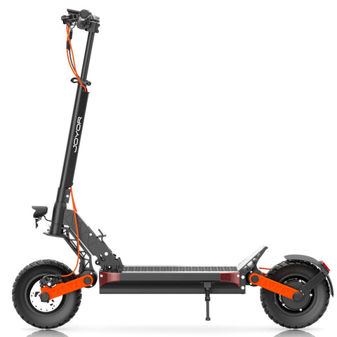 JOYOR S8 Foldable Electric Scooter - 600W Motor 48V26AH Battery 10 Inch Tires - Black