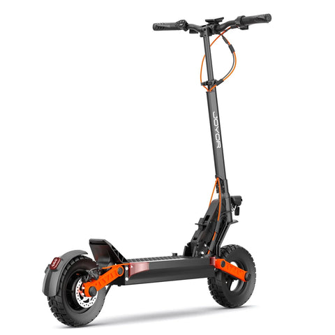 JOYOR S8 Foldable Electric Scooter - 600W Motor 48V26AH Battery 10 Inch Tires - Black