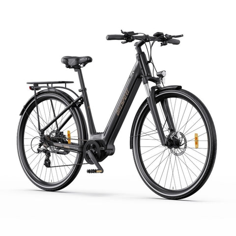 ONESPORT OT07 Electric Bike - 250W Motor 27.5" Tires 36V10.4AH Battery - Black