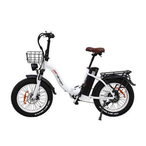 Electric Bike DrveTion CT20 - 20*4.0 Inch Tires 750W Motor 48V20AH Battery oil brakes - Pearl White