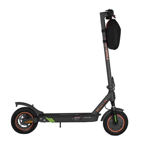 Honey Whale M2MAX-B Electric Scooter - 350W Motor 36V12.5AH Battery 10" Tires Disc Brakes Foldable - Orange