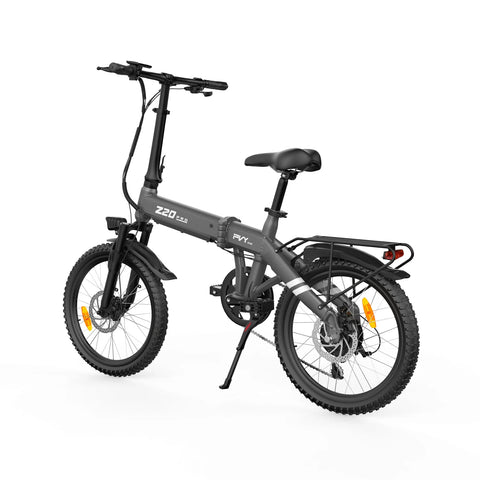 PVY Z20 PRO EVO Electric Bike - 250W Motor 36V14.5AH Battery 20 Inch Tires Mechanical Disc Brakes - Grey