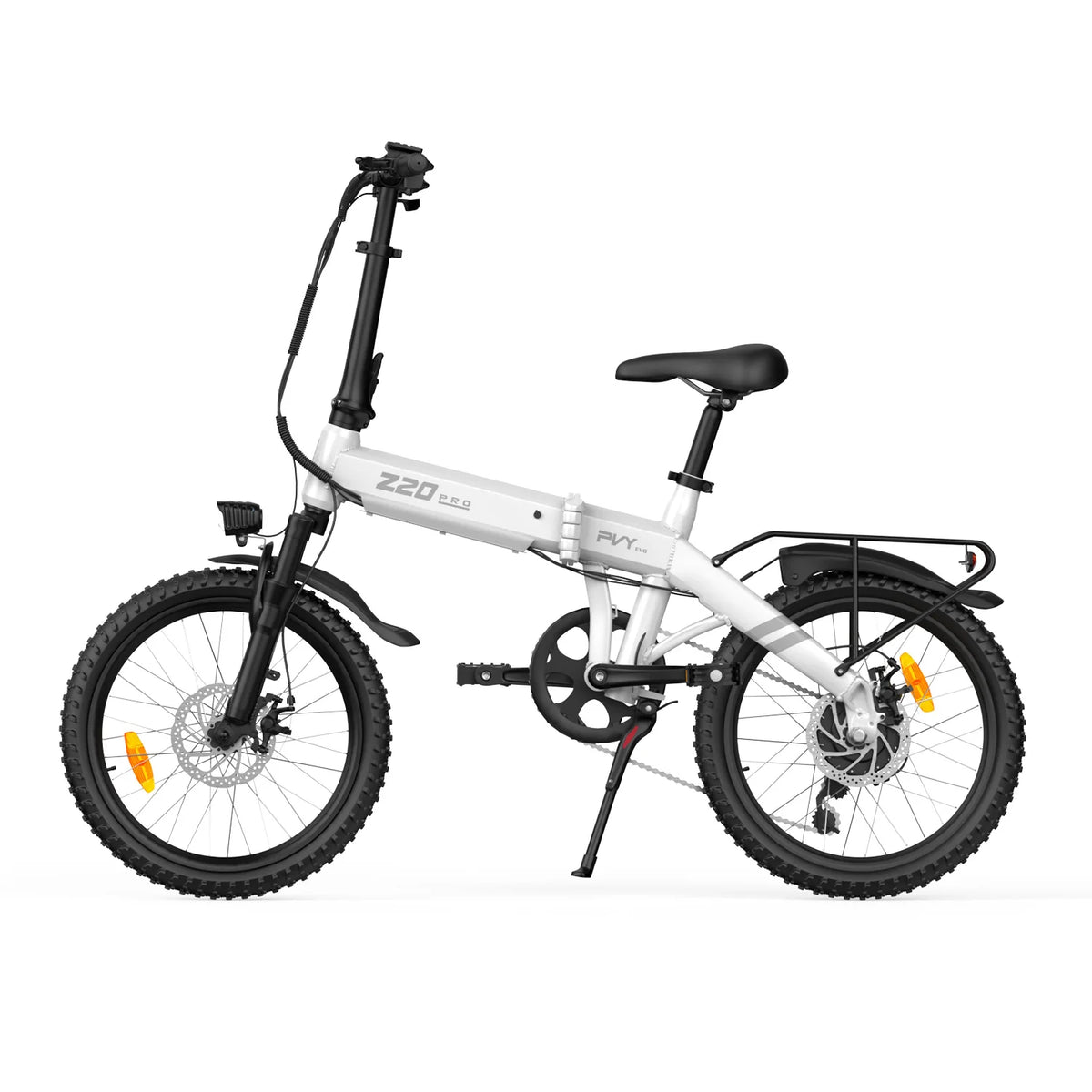 PVY Z20 PRO EVO Electric Bike - 250W Motor 36V14.5AH Battery 20 Inch Tires Mechanical Disc Brakes - White