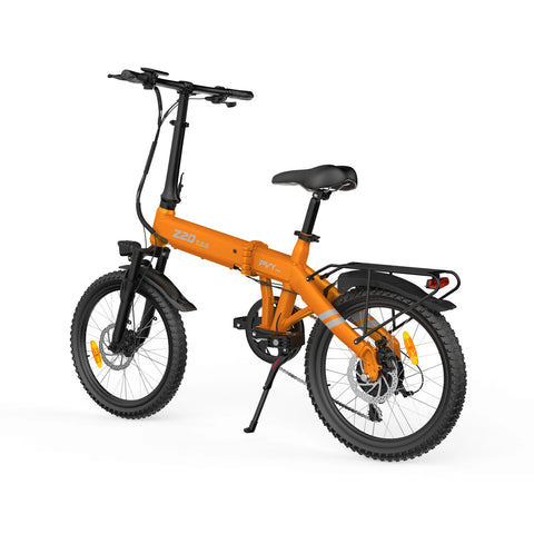 PVY Z20 PRO EVO Electric Bike - 250W Motor 36V14.5AH Battery 20 Inch Tires Mechanical Disc Brakes - Orange