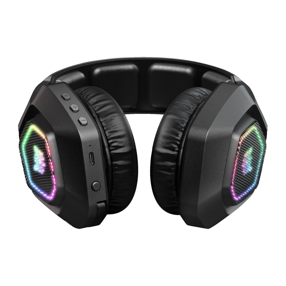 ONIKUMA B100 Wireless Gaming Headset RGB Noise Cancelling Mic - Black