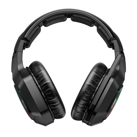 ONIKUMA B100 Wireless Gaming Headset RGB Noise Cancelling Mic - Black