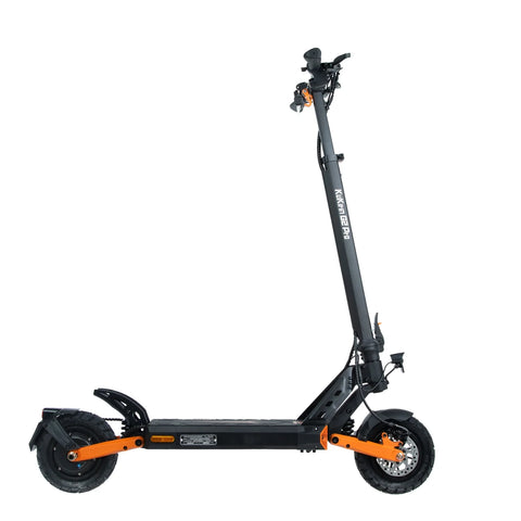 KuKirin G2 Pro VMP Electric Scooter 500W Motor 48V15.6AH Battery 9 Inch Tires Foldable Disc Brakes - Black