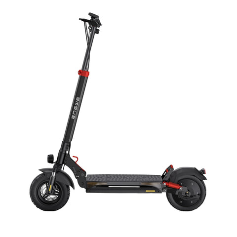 ENGWE Y600S Electric Scooter - Motor 500W , 10 Inch Tires,  Battery 48V18AH Mechanical Disc Brake - Black