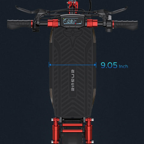ENGWE Y600S Electric Scooter - Motor 500W , 10 Inch Tires,  Battery 48V18AH Mechanical Disc Brake - Black