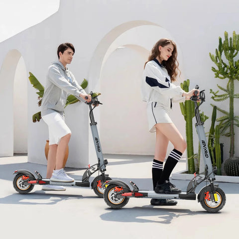 iENYRID IE-A1 Electric Scooter - Motor 800W Battery 48V 12.5Ah Front And Rear Dise Brake Foldable  - Gray