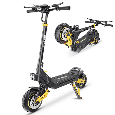 iENYRID IE-ES1 Electric Scooter - 1200W*2 48V20.8Ah Color Screen Foldable - Black