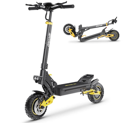 iENYRID IE-ES1 Electric Scooter - 1200W*2 48V20.8Ah Color Screen Foldable - Black