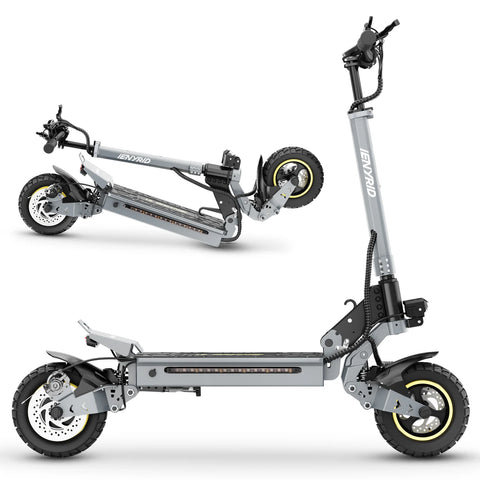 iENYRID IE-S1 Electric Scooter - Motor 800W Battery 48V15Ah Disc Brake Foldable - Gray