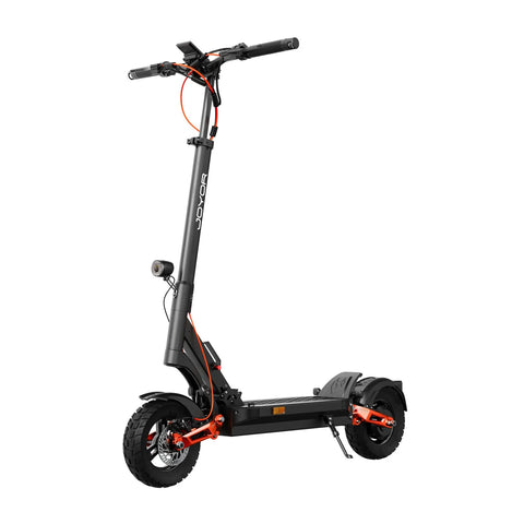 JOYOR T6E Electric Scooter ABE certification - 500W Motor 48V18AH Battery 10-inch Foldable Off-road Electric Scooter - Black