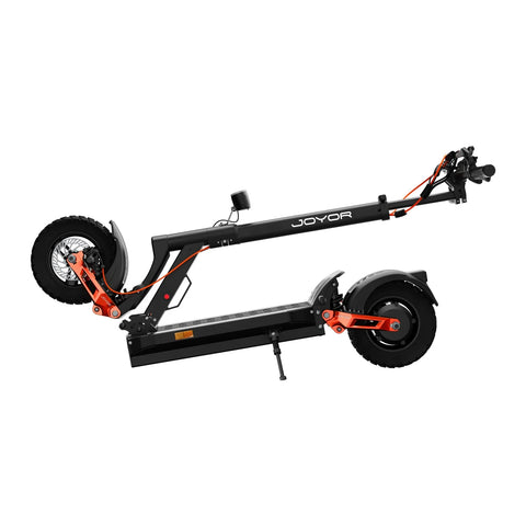JOYOR T6E PRO Electric Scooter ABE certification - 500W Motor 48V26AH Battery  Foldable 10" Off-Road - Black