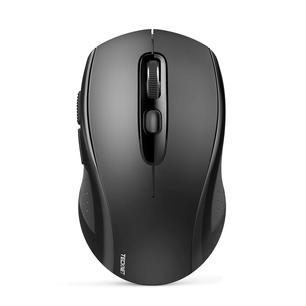 TECKNET EWM01832 Wireless Ergonomic Mouse - 6 DPI Bluetooth/USB - Black