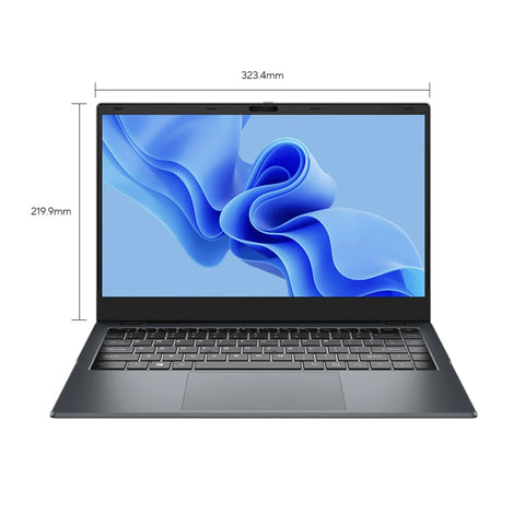 CHUWI GemiBook XPro Laptop - Processor Intel N150 Display 14.1" Windows 11 Home 16GB+512GB Battery 5000mAh - Grey