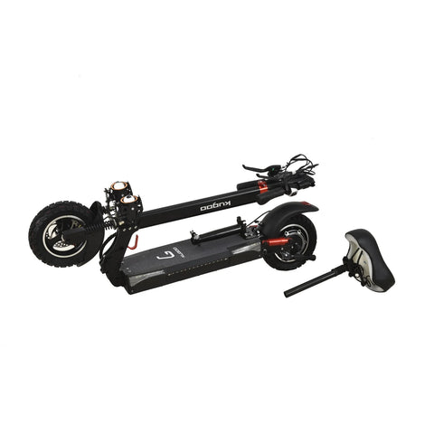 KUGOO M4 PRO Electric Scooter - Motor 500W  10" Tires Removable seat Foldable  - Black