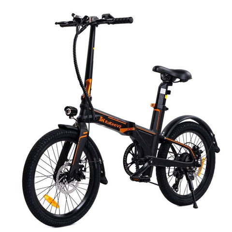 vélo électrique kukirin V2 : 250W | 270WH | 45 km | Freins à disque | Noir