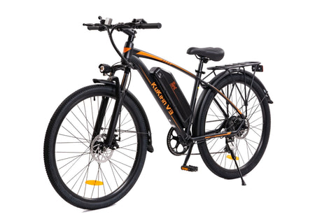 Kukirin V3 Electric Bike: 350W Motor, 540WH Battery | 60KM Range | Disc Brakes