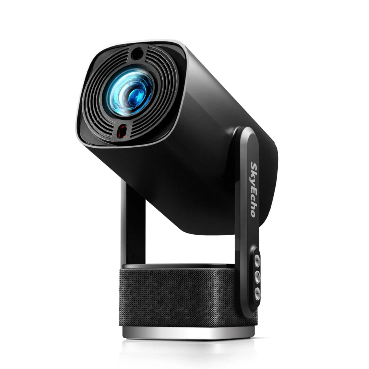 SkyEcho FreeONE-Pro Projector - 350 ANSI Support 1080P Android OS lightweight 0.8kg Portable Home Theater - Black