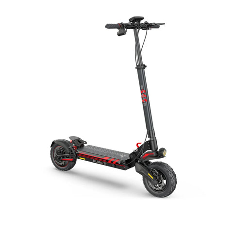 ENGWE Y400 Electric Scooter -  Motor 750W Battery 648Wh 10in Tires - Black Red