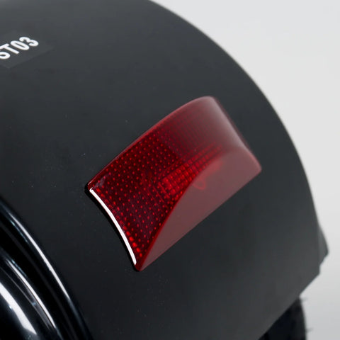 Honey Whale ST03 E-Scooter - 350W Motor Disc Brakes LED Lighting 54.6V13AH Battery - Black