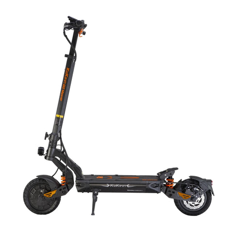 Electric Scooter KuKirin G2 Master 2025 - Dual Motor 1000W*2 Battery  52V20.8Ah 10 Inch Tires Dual Motor Hydraulic Suspension - Black