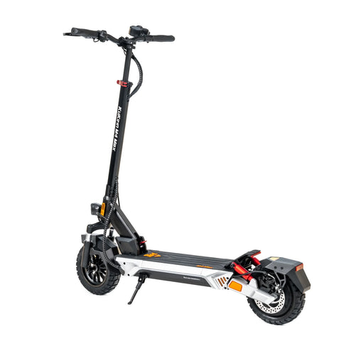 Electric Scooter KuKirin M4 Max - Motor 800W Battery 48V18.2AH 10  Inch Tires Disc Brakes - Silver
