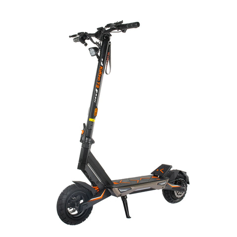 KuKirin T3 Electric Scooter - 800W Motor 48V15.6AH Battery 58KM Range Disc Brakes Foldable Design - Black
