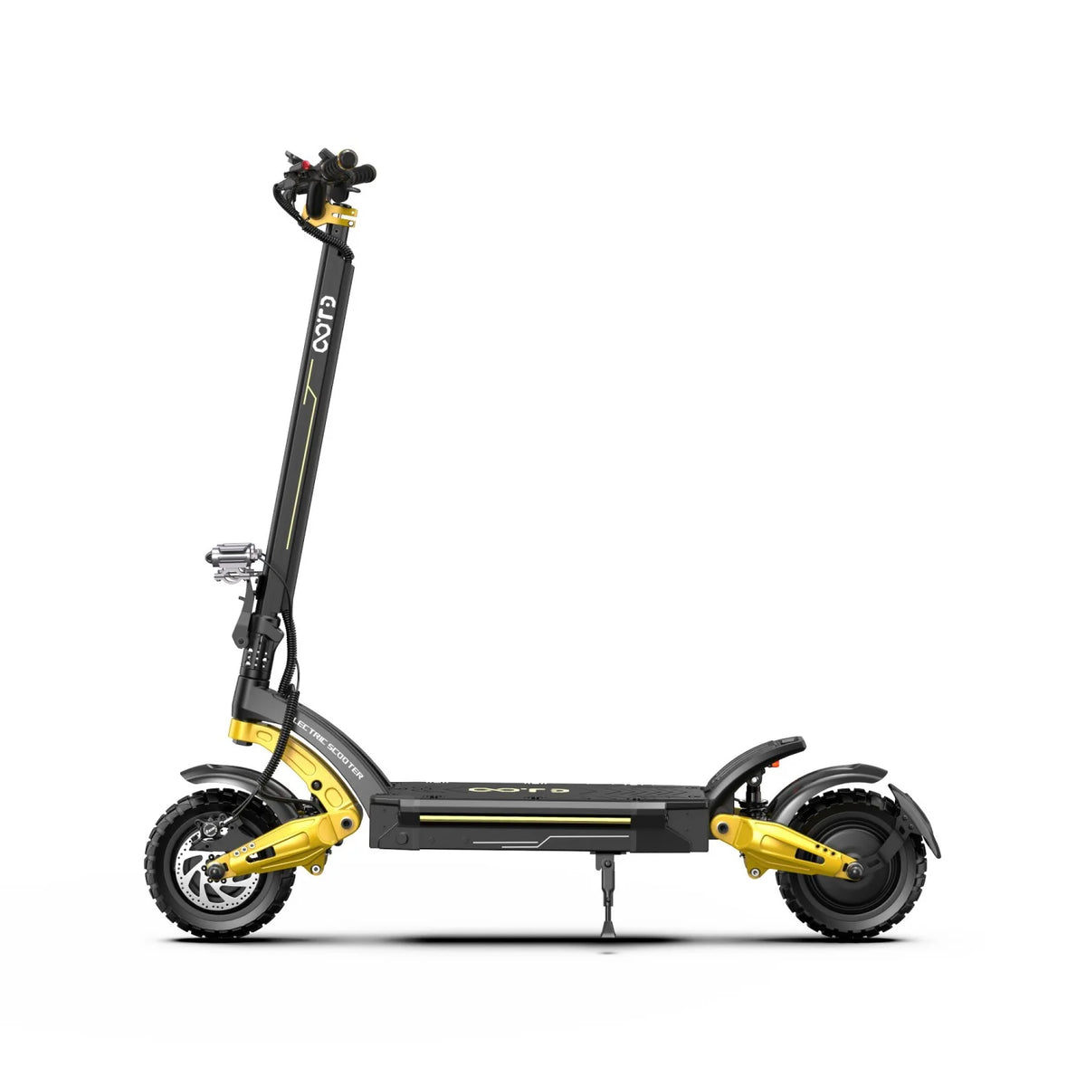 OOTD S30 2025 Electric Scooter - Dual 1200W 52V23.4Ah 10in Motorized E Scooter NUTT Hydraulic Brakes - Black