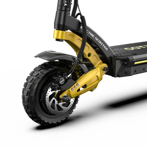 OOTD S30 2025 Electric Scooter - Dual 1200W 52V23.4Ah 10in Motorized E Scooter NUTT Hydraulic Brakes - Black