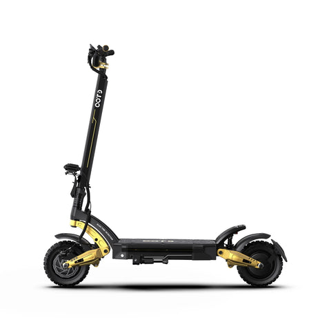 Electric Scooter OOTD S30 - Motor 1200W*2 Battery 52V23.4AH 10" Tires Oil Brake - Black