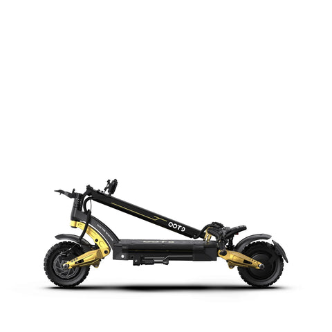 Electric Scooter OOTD S30 - Motor 1200W*2 Battery 52V23.4AH 10" Tires Oil Brake - Black