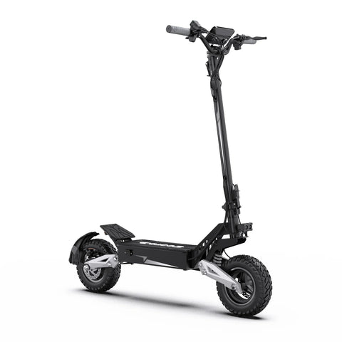 OOTD T10 18AH Electric Scooter - 500W 48V18Ah 11in Foldable Motorized E Scooter with Disc Cable Brake - Black Grey