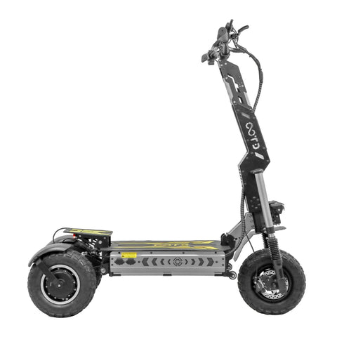 OOTD T30 Electric Scooter - Dual 1600W 60V31.2Ah 13in Motorized E Scooter Hydraulic Brakes Iron Frame - Black