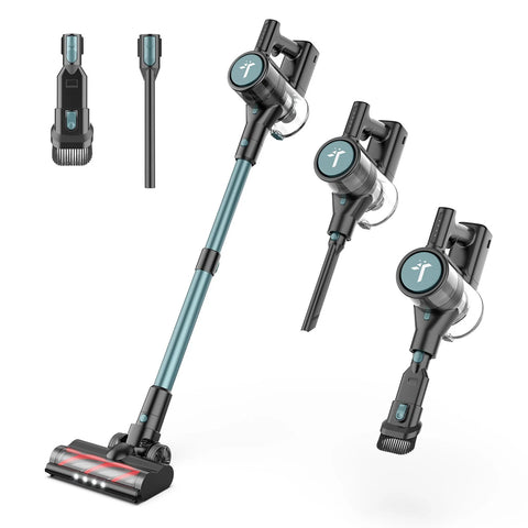 Teendow P11Pro Handheld Vacuum - Power 250W Suction 126000Pa  Dustbin 450ML 2.65kg 30 Min Runtime - Black