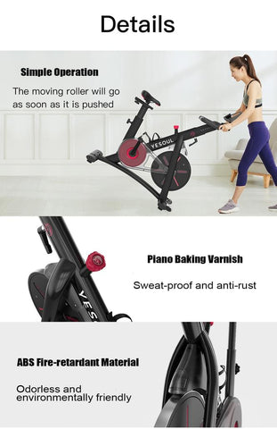 Exercise Bike YESOUL S3 Black
