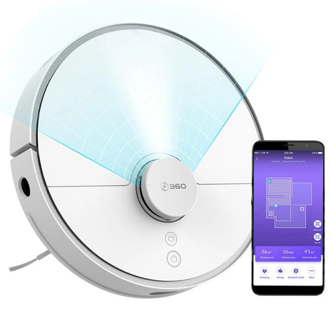 360 S5 Smart Robot Vacuum Cleaner LDS Laser Navigation