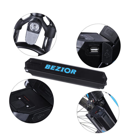 Electric Bike BEZIOR M1 BLACK
