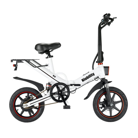 Electric Bicycle Niubility B14 White EU