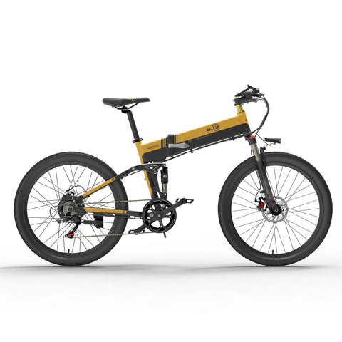 Electric Bicycle BEZIOR X500Pro Black and Yellow