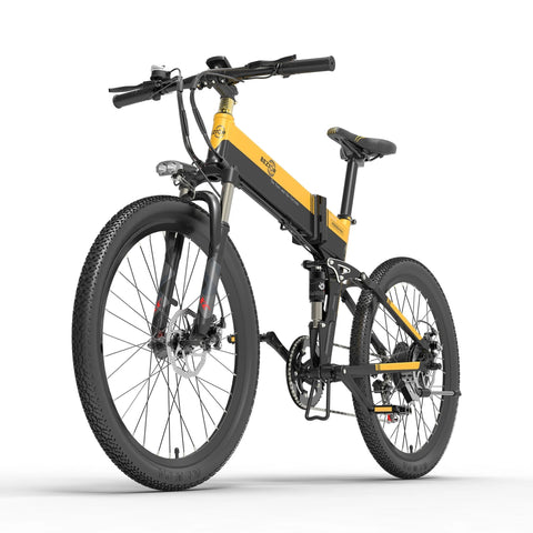 Electric Bicycle BEZIOR X500Pro Black and Yellow