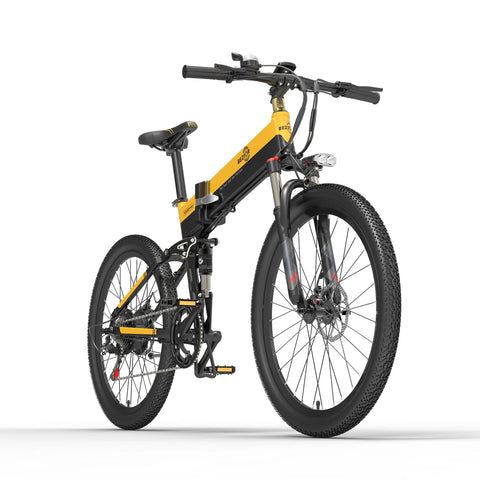 Electric Bicycle BEZIOR X500Pro Black and Yellow