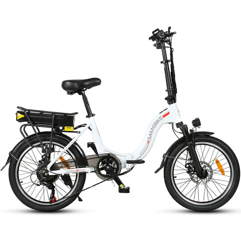 SAMEBIKE JG20 350W FOLDING ELECTRIC CITY BIKE 20 INCH TIRE MINI EBIKE