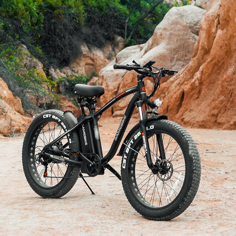 SAMEBIKE YY26 750W ELECTRIC SNOWBIKE 26" FAT TIRE EBIKE