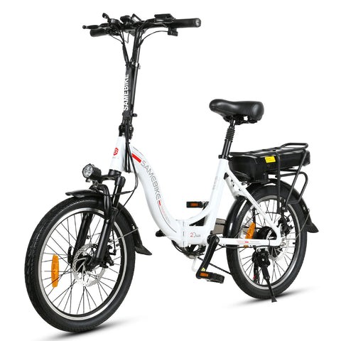 SAMEBIKE JG20 350W FOLDING ELECTRIC CITY BIKE 20 INCH TIRE MINI EBIKE