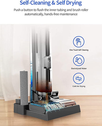 Proscenic WashVac F20 Cordless Wet Dry Vacuum Cleaner and Mop