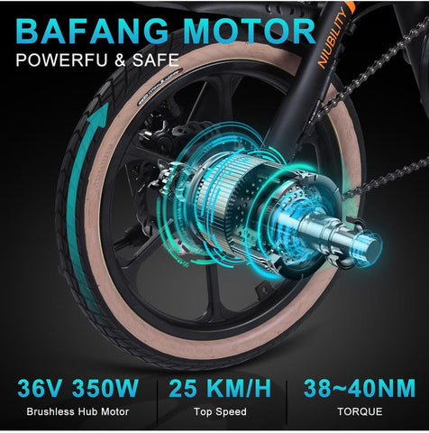 Electric bike  Niubility B16 Black